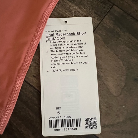 Lululemon cool racerback short tank - Picture 2 of 3